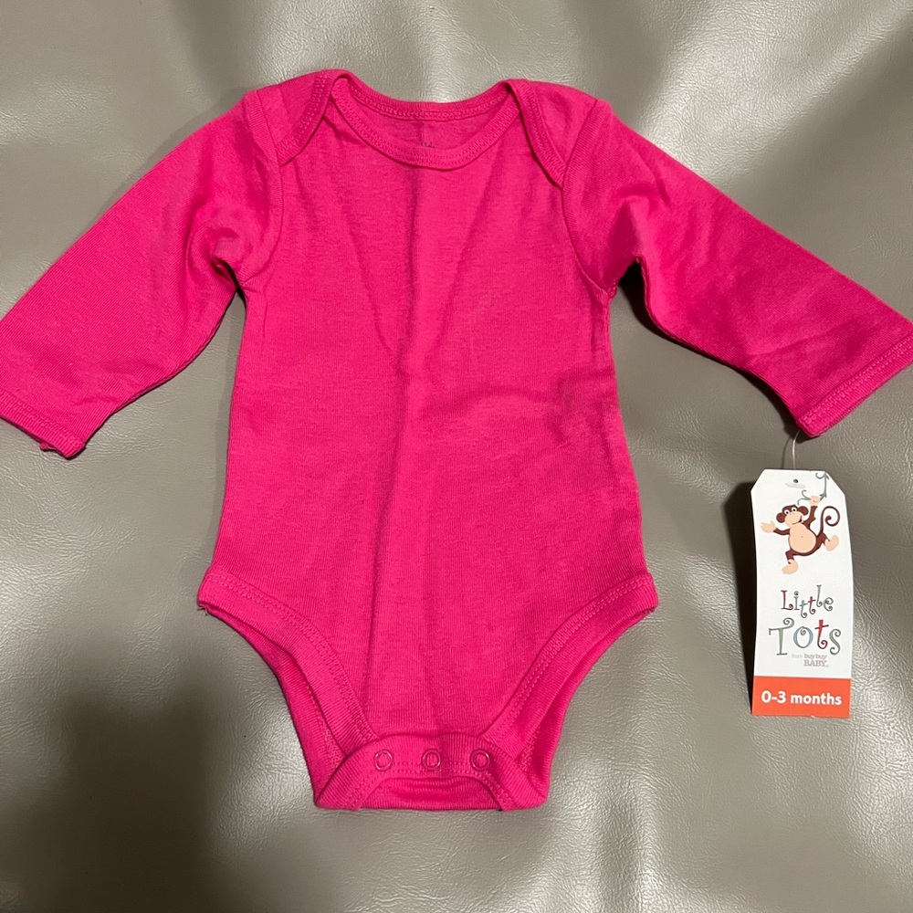 Long Sleeve Baby Onesie